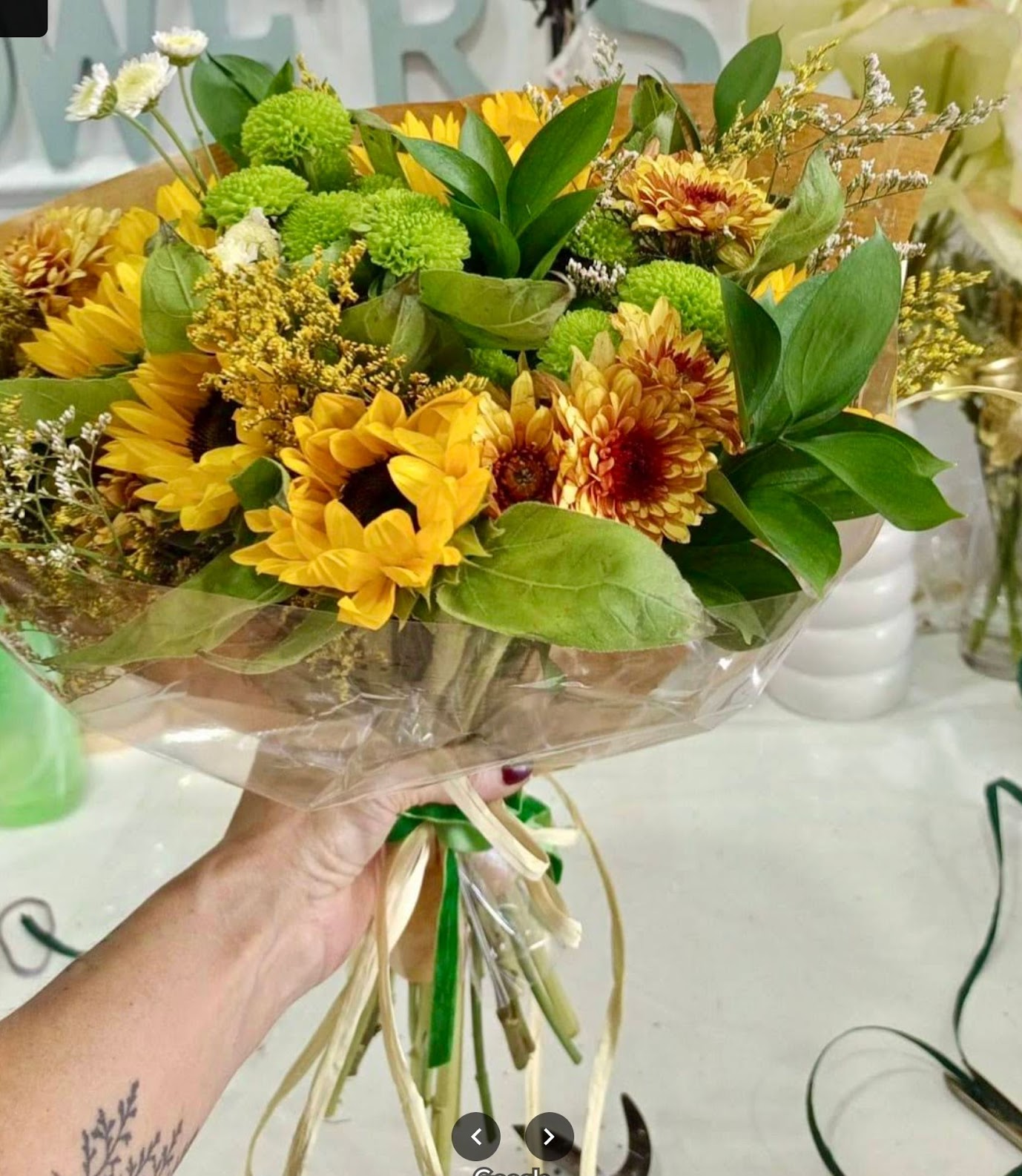 RAMO DE GIRASOLES